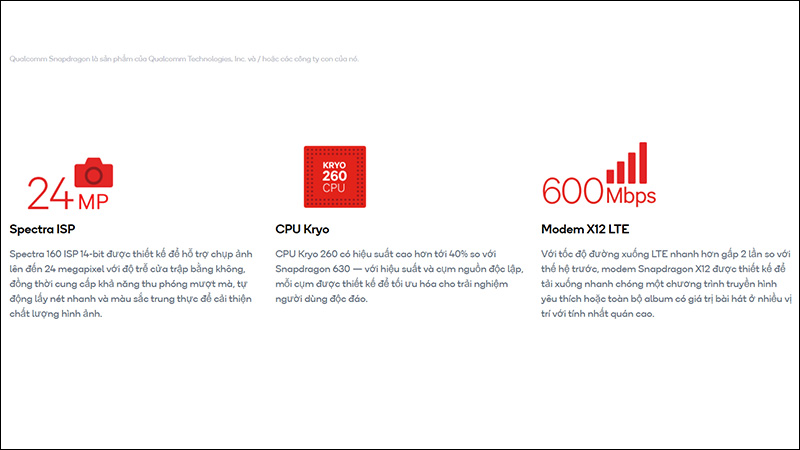 Ưu điểm của chip Snapdragon 636